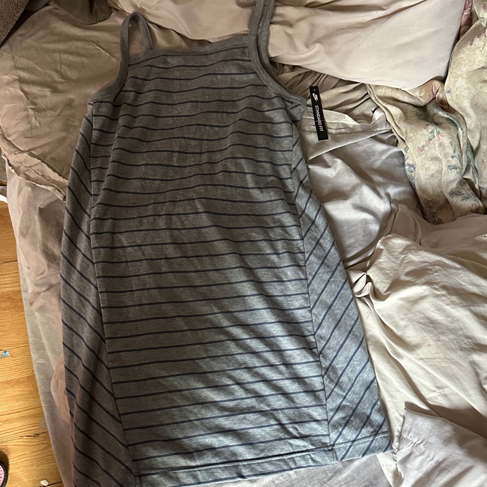 Nike Women's Blue Striped tank top/sports dress - Picture 6 of 7